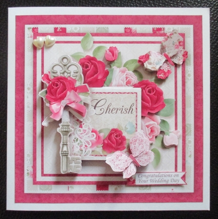 CHERISH 7.5 Various Occasions Decoupage & Insert Mini Kit by Davina Rundle