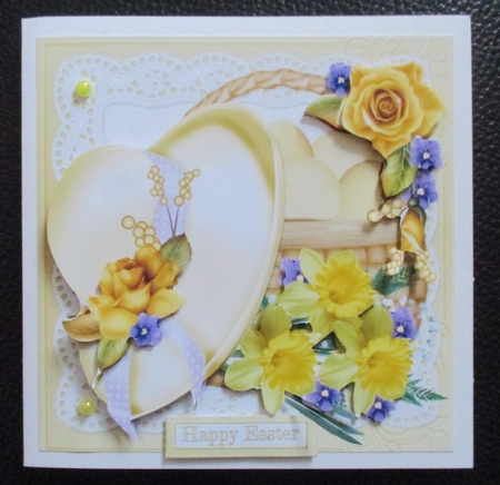 8x8 Easter bonnet mini kit by Davina Rundle