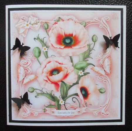 Topper Orange Poppies by Davina Rundle