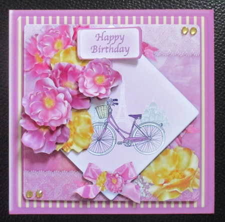 Weekend in Paris - Diamond Panel Card Mini Kit by Davina Rundle