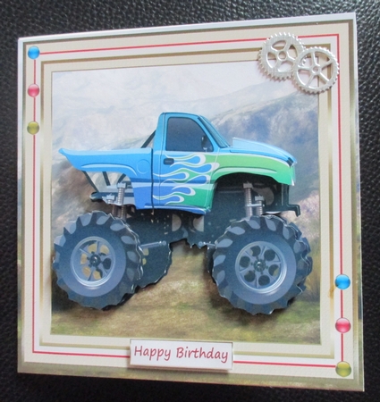Monster Truck Mini Kit 3 by Davina Rundle