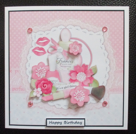 Its a Girl Thing Quick Card by Davina Rundle