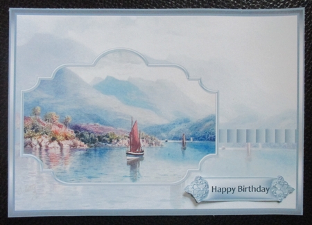 Sailing on Loch Lochy by Davina Rundle