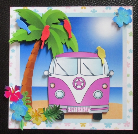 BEACH CAMPER VAN MINI KIT by Davina Rundle