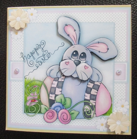 The Happy Easter Bunny  by Davina Rundle