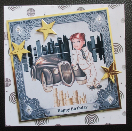 Deco Swirls 12 Backing Papers Kit by Davina Rundle