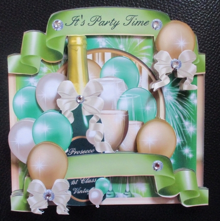 Balloons & Bubbly Prosecco Celebration - Birthday, Christmas, New Year or General by Davina Rundle