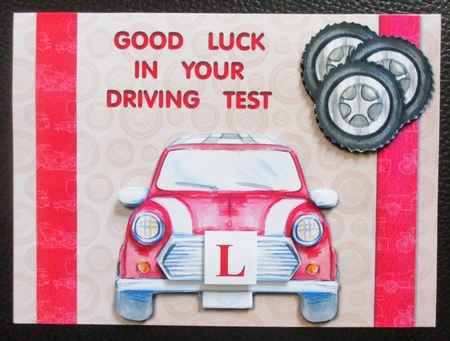 Driving Test - Car - Red by Davina Rundle