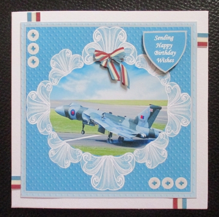 RAF VULCAN BOMBER BIRTHDAY by Davina Rundle