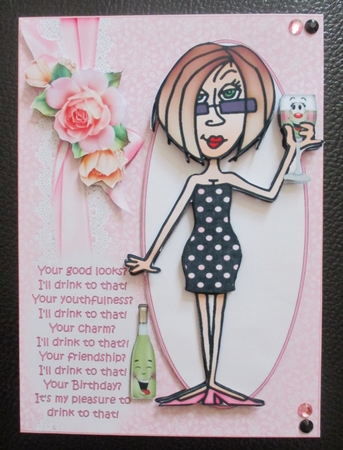 JJ. drinks to your birthday mini kit by Davina Rundle