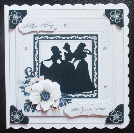 The Bridesmaid Card Front kit by Davina Rundle