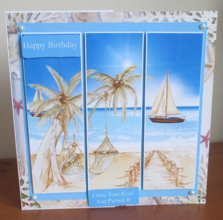 Tropical Paradise Birthday, Fathers Day, Retirement by Davina Rundle