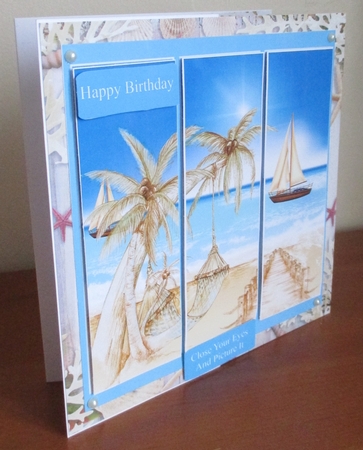 Tropical Paradise Birthday, Fathers Day, Retirement by Davina Rundle