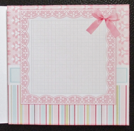 New baby Girl teddie INSERT by Davina Rundle