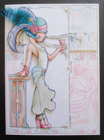 Art deco charm mini kit by Davina Rundle
