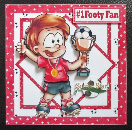 8x8 soccer star boy mini kit 2 by Davina Rundle