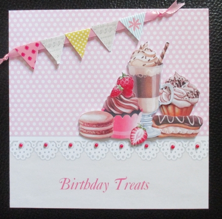 Watercolor Sweet Treats 2 Cut-Outs by Davina Rundle
