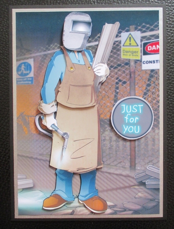 Welder Dude by Davina Rundle