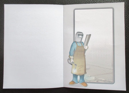 Welder Dude Insert by Davina Rundle