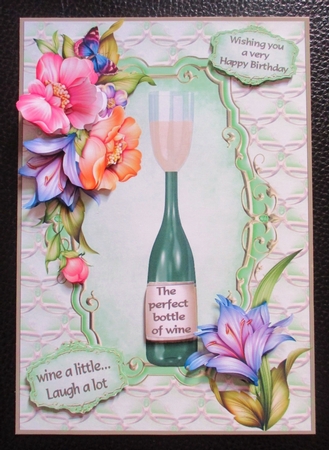 The perfect bottle of wine by Davina Rundle