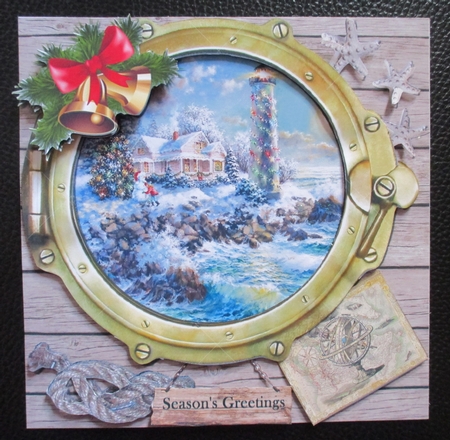 Porthole Christmas by Davina Rundle