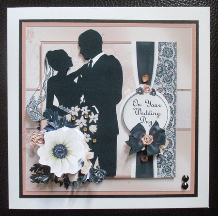 Wedding Day Silhouette Mini Kit by Davina Rundle