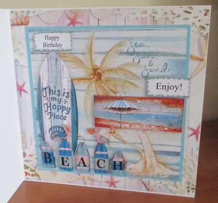 The Beach Is My Happy Place by Davina Rundle