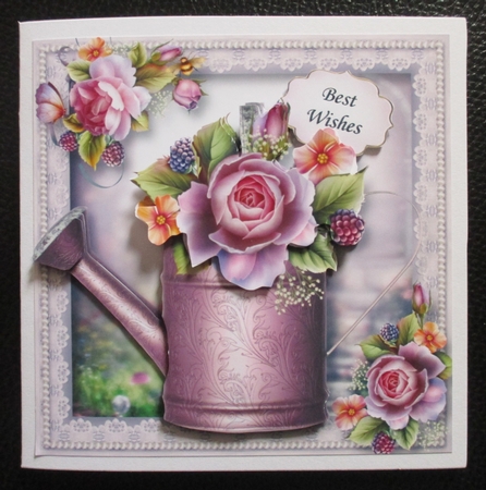 The English Roses Watering Can by Davina Rundle