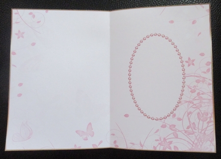 Soft Peach Butterfly Insert 3 by Davina Rundle