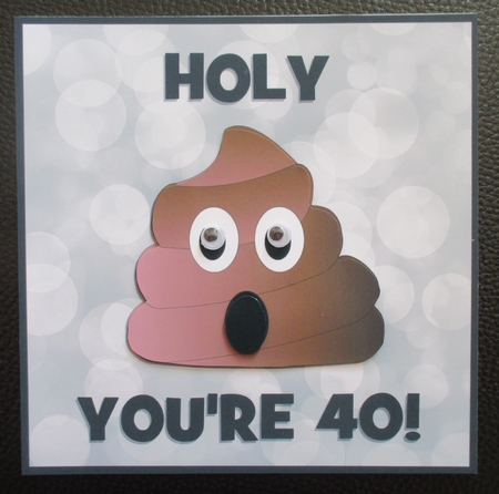 HOLY **** YOURE 40!  grey by Davina Rundle