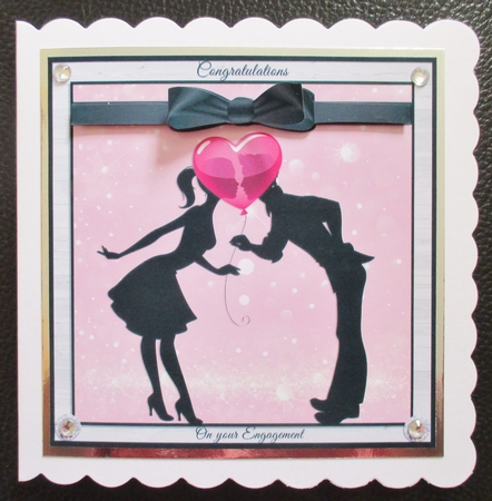 ENGAGEMENT CARD  by Davina Rundle