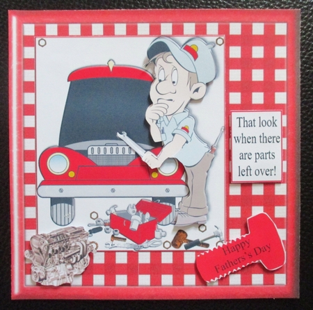 Mechanic? Maybe Not! Fathers Day/Birthday. UPDATED by Davina Rundle