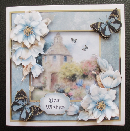Butterflies At The Dovecote by Davina Rundle