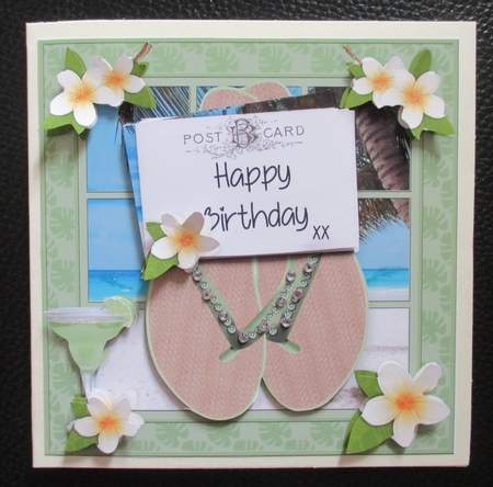 Tropical Birthday Mini Kit by Davina Rundle