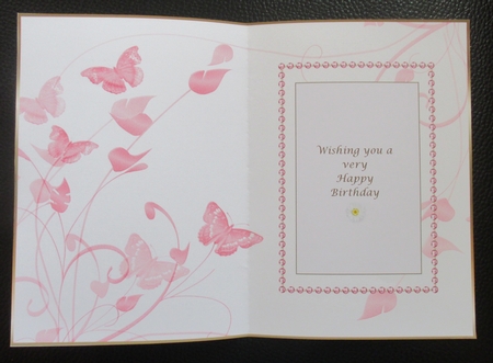 Peach Butterfly Insert 1 by Davina Rundle