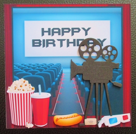 AT THE MOVIES  by Davina Rundle