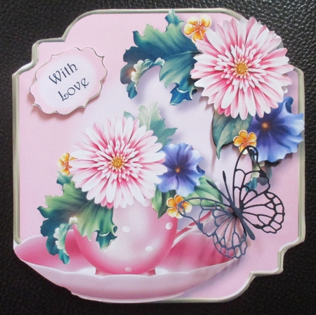 Teacup & Saucer - Beautiful Summer Blooms by Davina Rundle