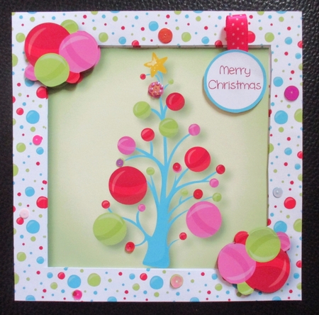 Christmas Bauble Tree by Davina Rundle