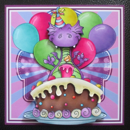 Dragon Birthday by Davina Rundle