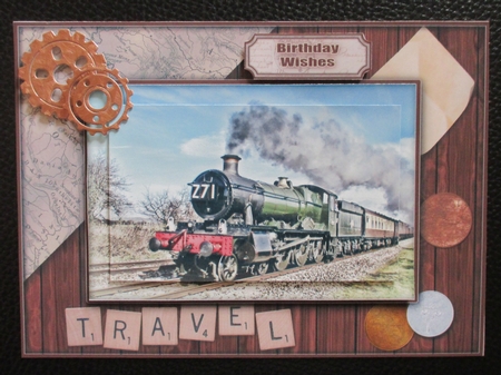 Travel Train pyramage Mini Kit by Davina Rundle