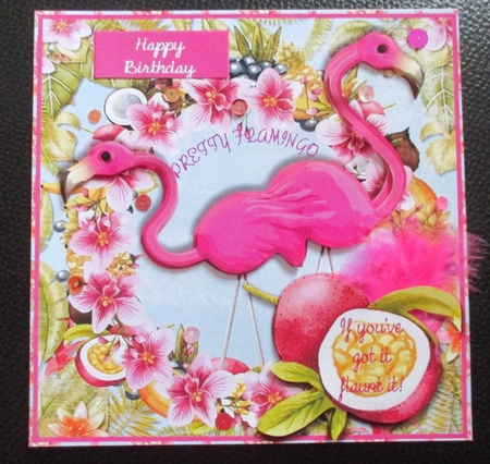 Pretty Flamingo by Davina Rundle