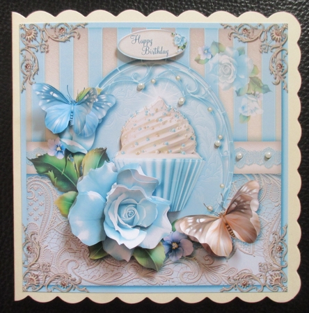 Blue Roses by Davina Rundle