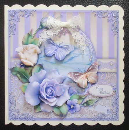 Lilac Roses by Davina Rundle