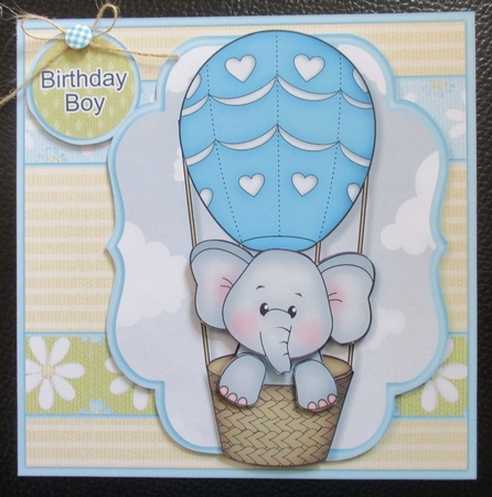 Balloon Ella Mini Kit Birthday/New Baby  by Davina Rundle