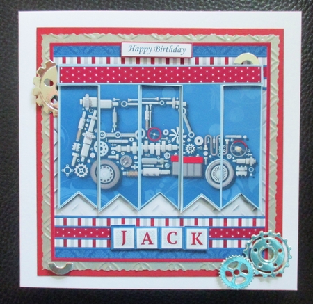 4x4 CAR 7.5 Alphabet and Age Quick Card Kit Create Any Name by Davina Rundle