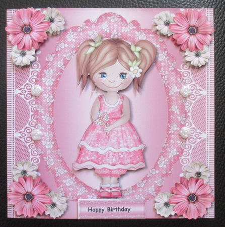 Flower Girl  Birthday Girl by Davina Rundle