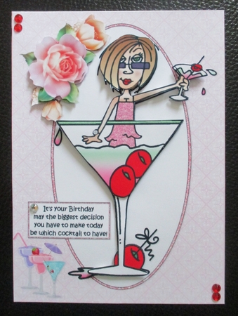 J.J has cocktails for her birthday  by Davina Rundle