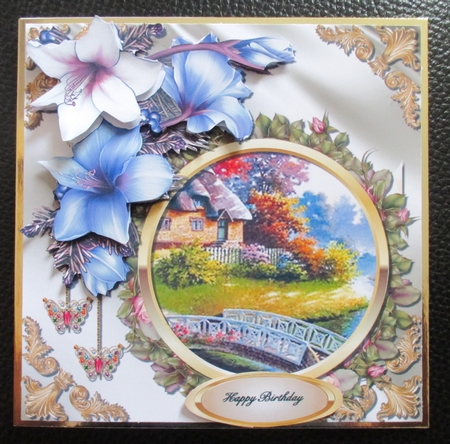 Colours of Amaryllis - Light Blue by Davina Rundle