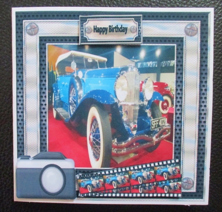 Taking Photos Of A Vintage Classic 8x8 by Davina Rundle