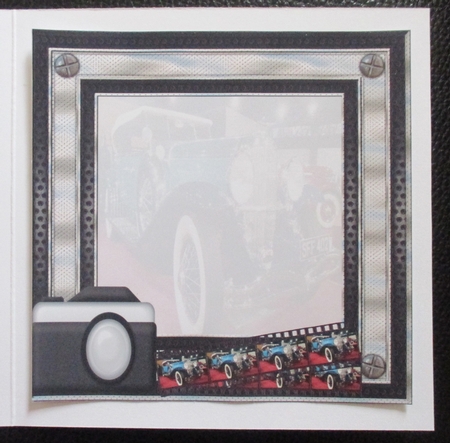 Taking Photos Of A Vintage Classic 8x8 Insert, With Gift Tag by Davina Rundle